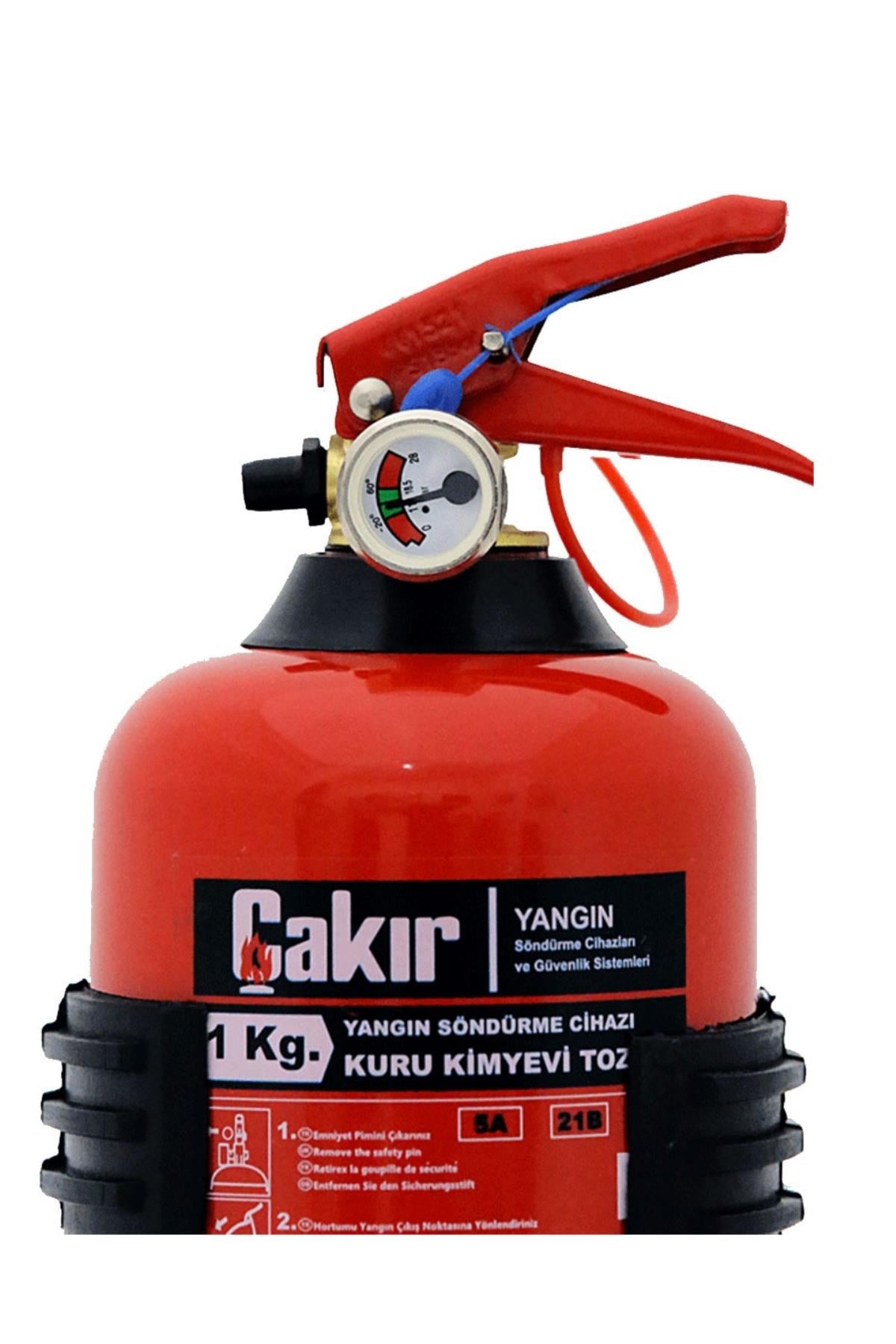1 KG Yangın Söndürücü Araç Yangın Tüpü - Çakır