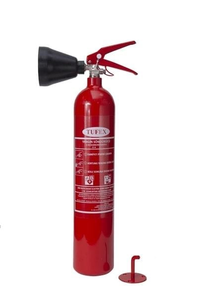 2 KG Karbondioksit CO2 Yangın Söndürme Tüpü 