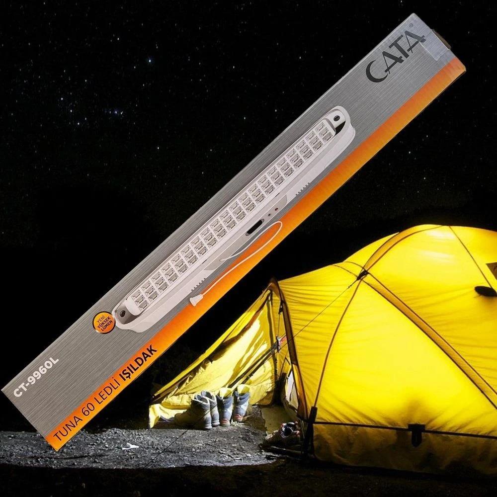 Cata 60 Led Şarjlı Işıldak