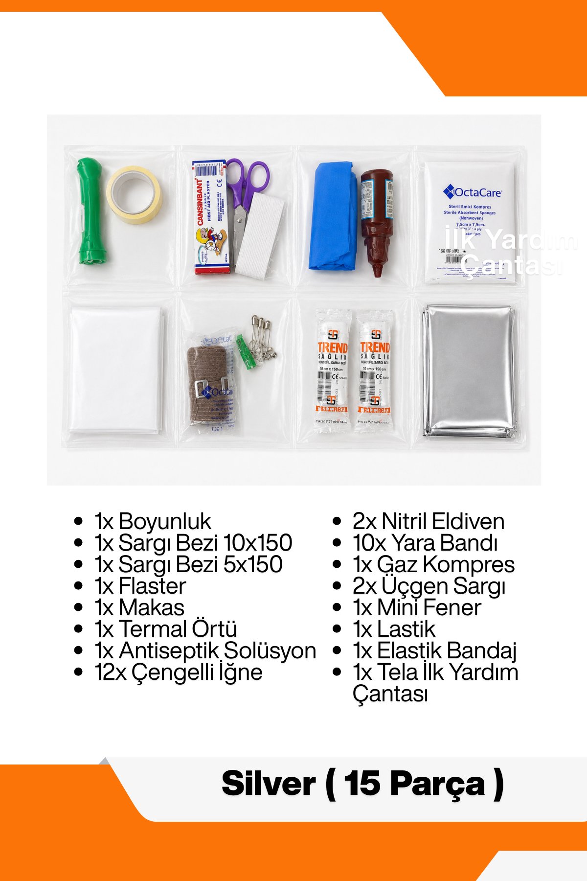 Eva Trafik Seti Kare Platinium Paket - Full Set