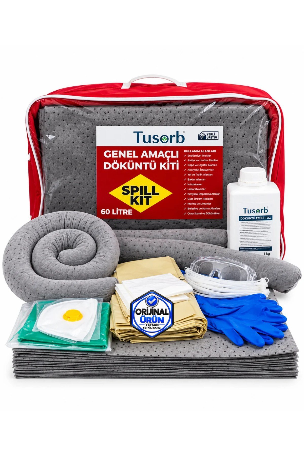 Genel Amaçlı Döküntü Kiti 60 Litre GDK-06
