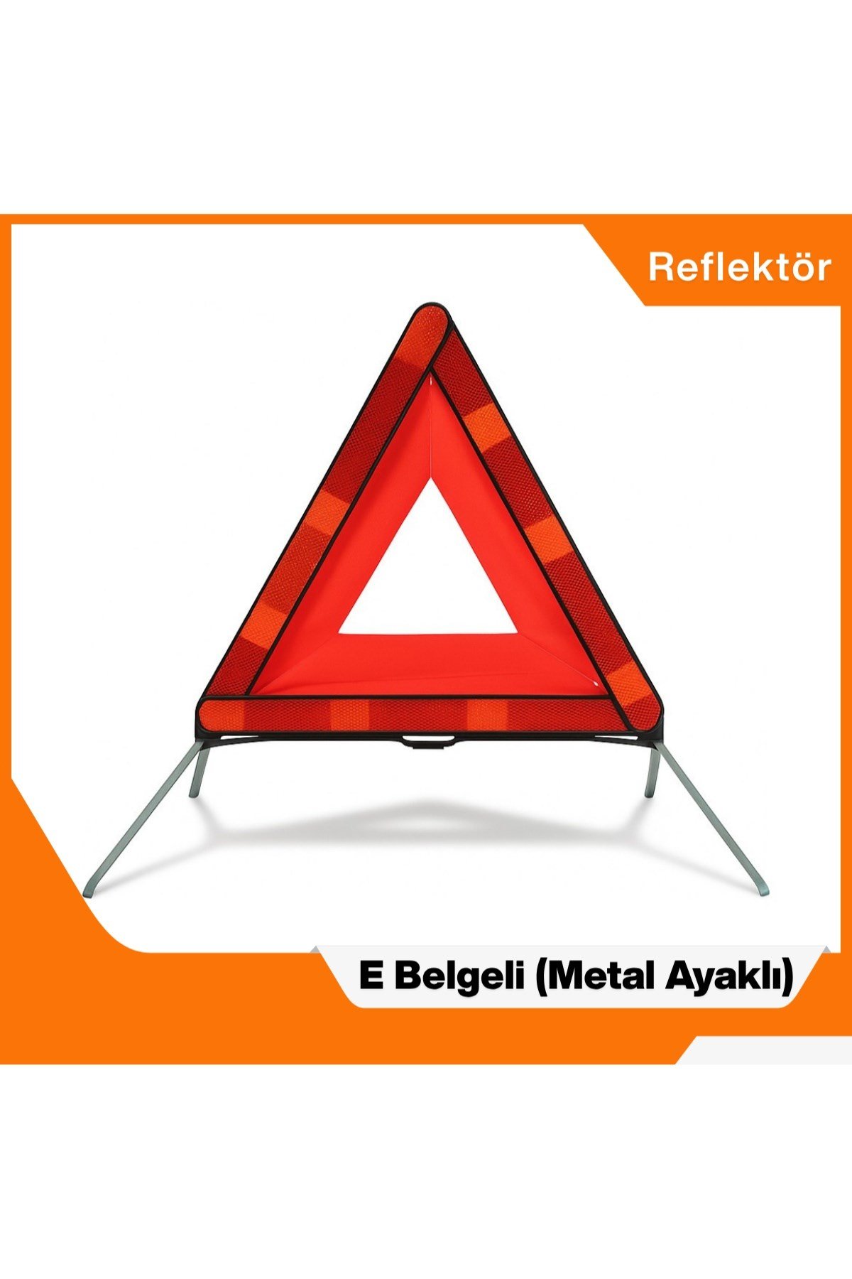 Trafik ve İlk Yardım Seti - Muayene Uyumlu 1 KG Araç Yangın Tüpü - 2 Adet Reflektör - Gold Pack