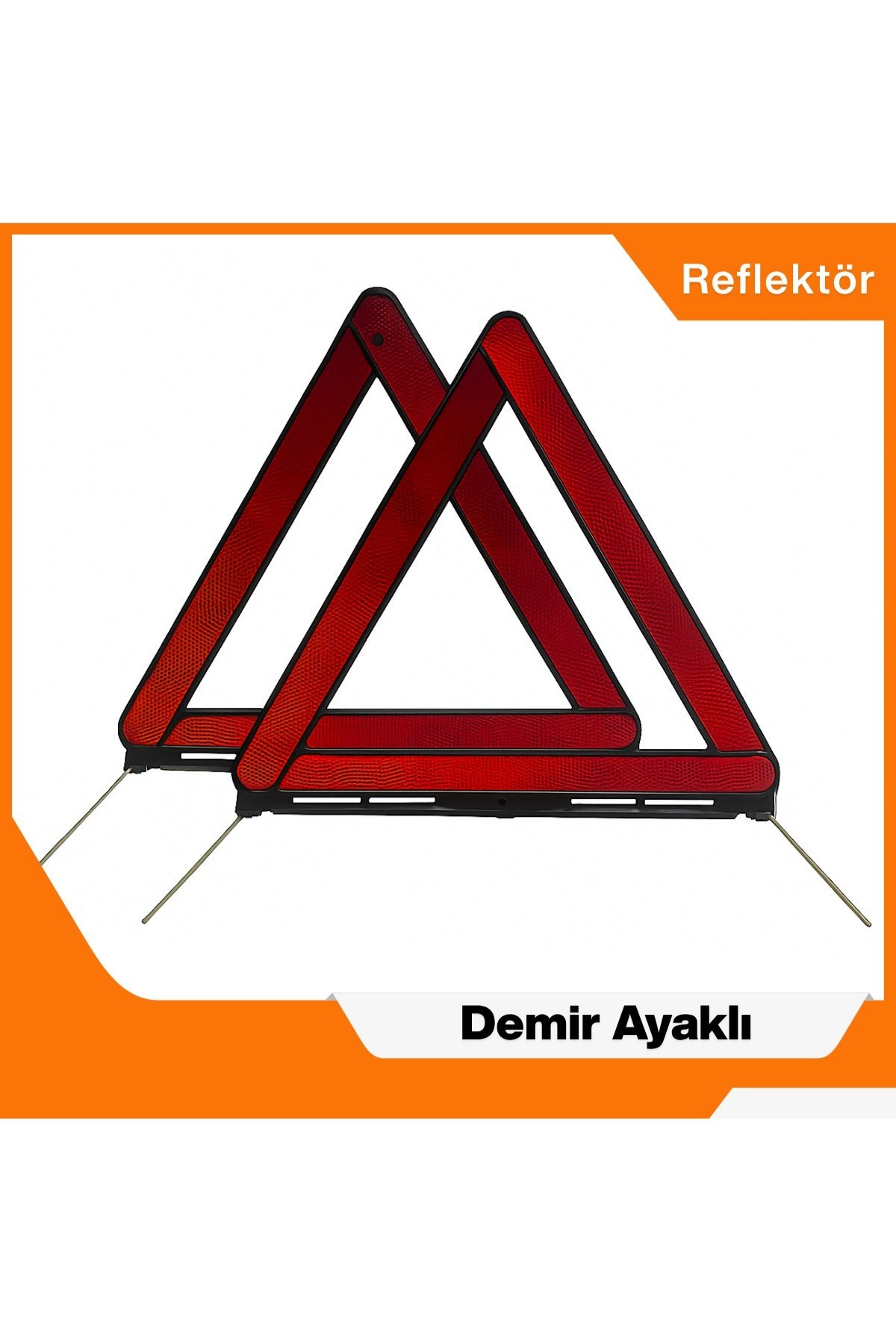 Trafik ve İlk Yardım Seti - Muayene Uyumlu 1 KG Araç Yangın Tüpü - 2 Adet Reflektör - Silver Pack