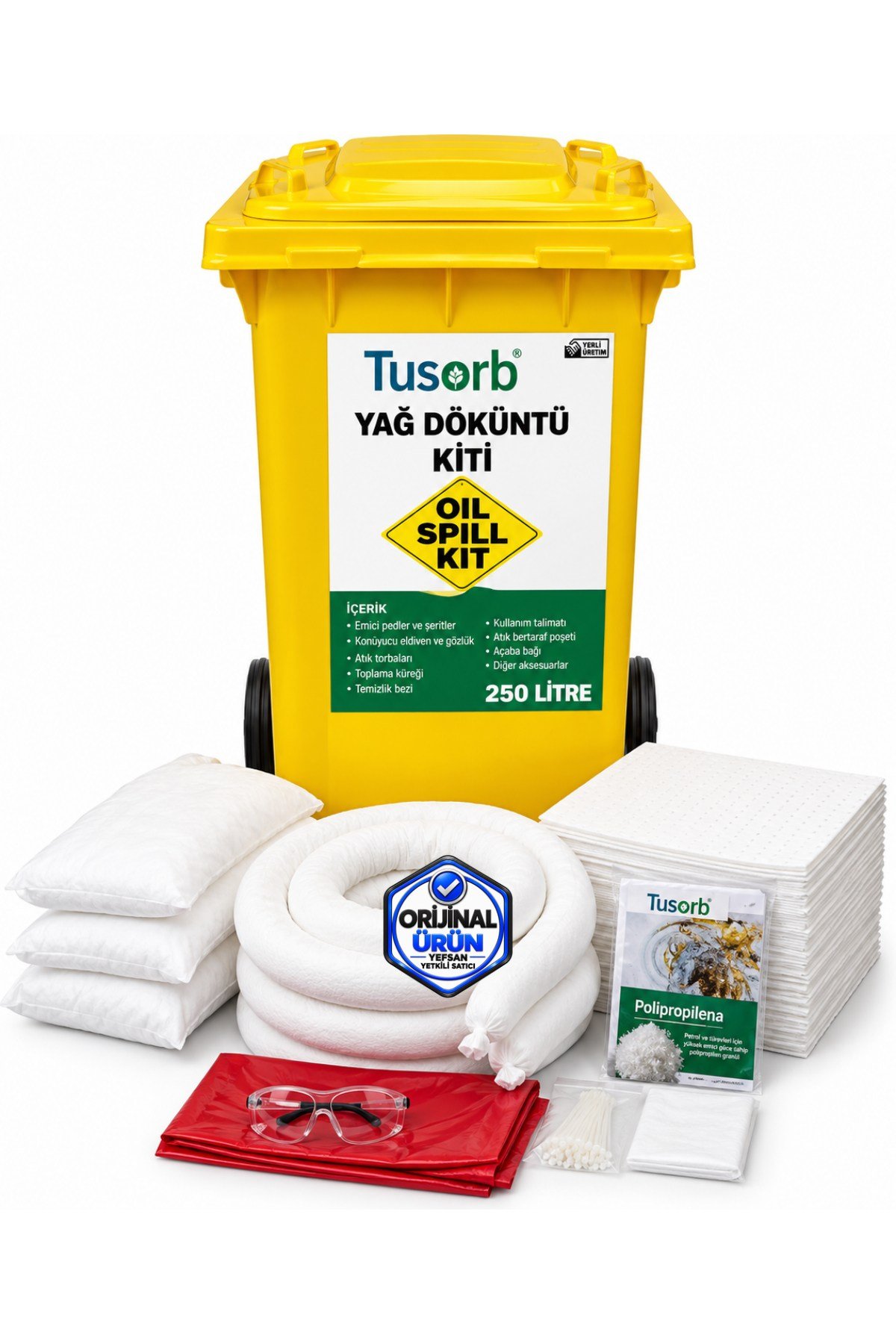 Yağ Döküntü Kiti 250 Litre YDK-07