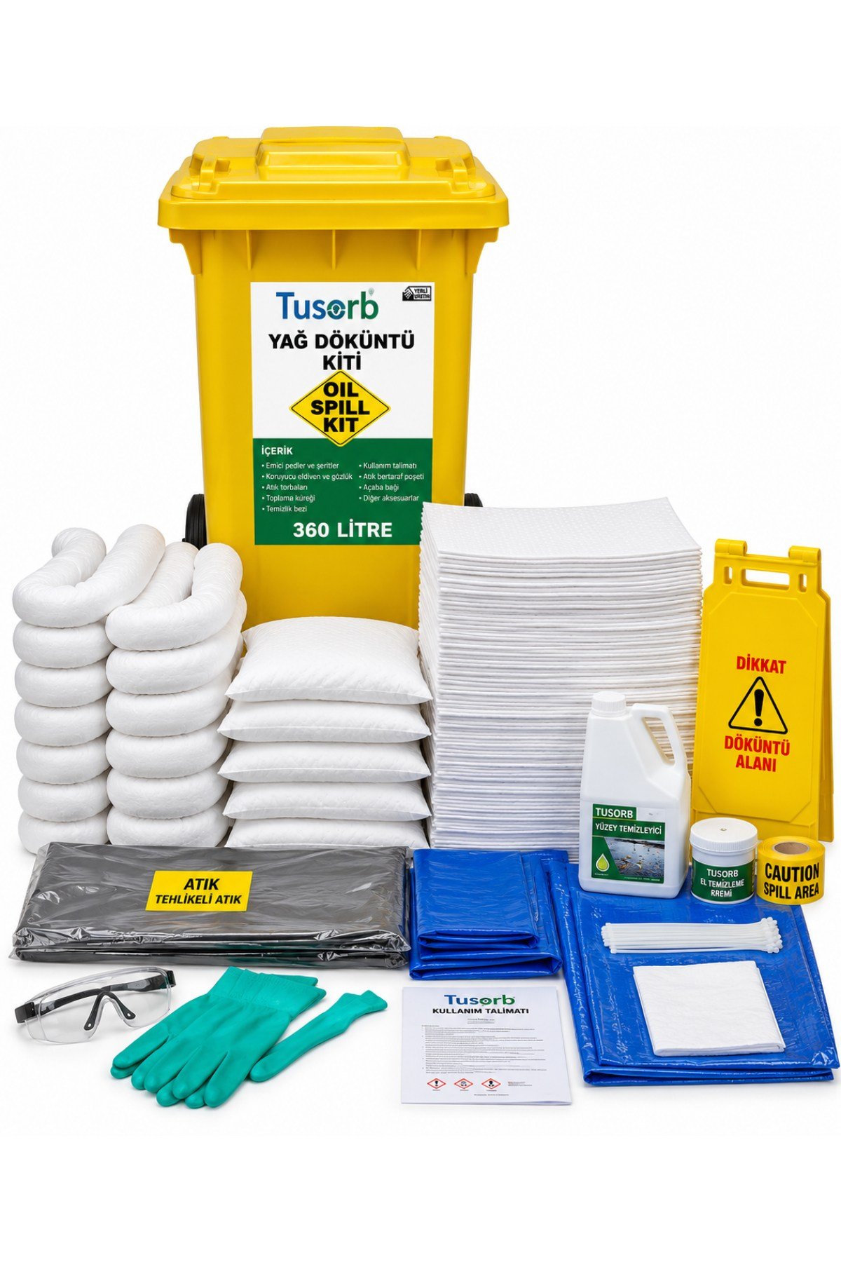 Yağ Döküntü Kiti 360 Litre YDK-08