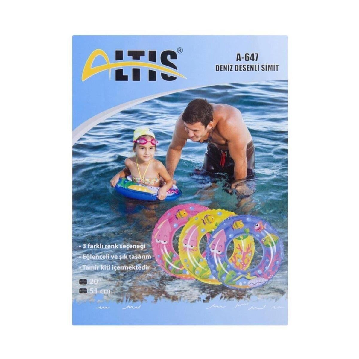 Altis A-647 Deniz Desenli Simit