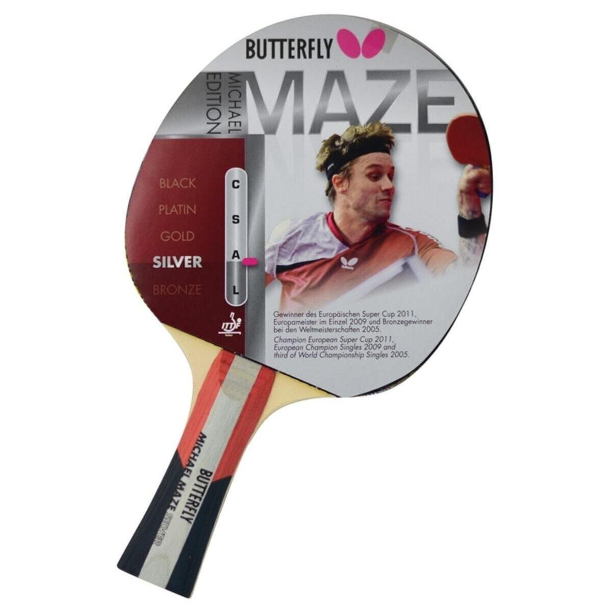 Butterfly Michael Maze Silver Masa Tenisi Raketi