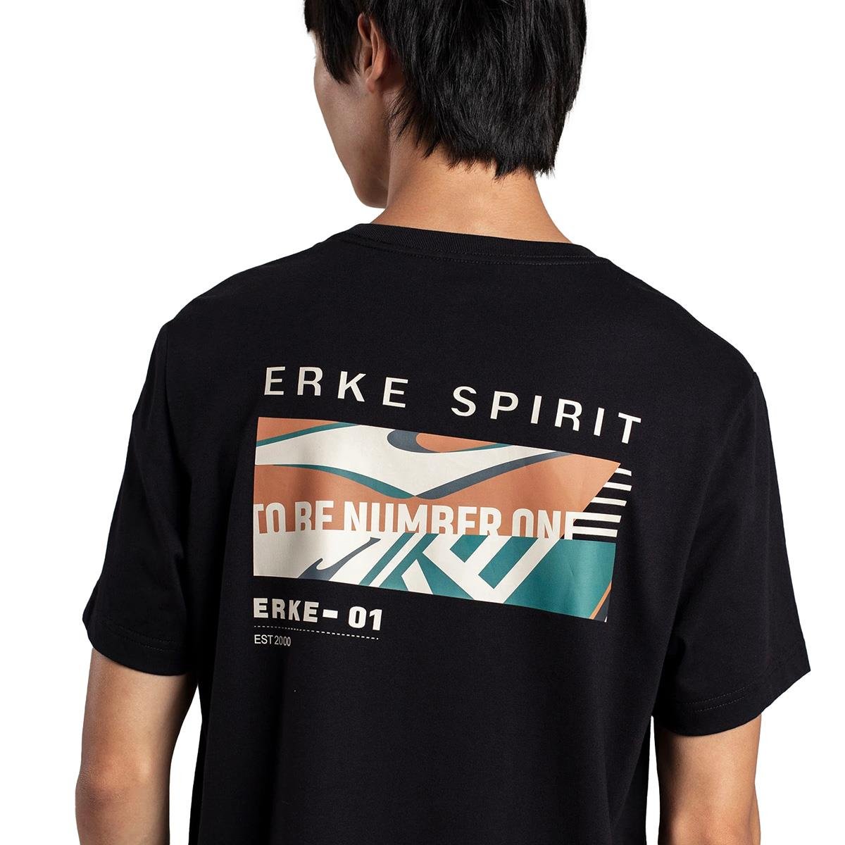 Erke Bisiklet Yaka Erkek T-shirt