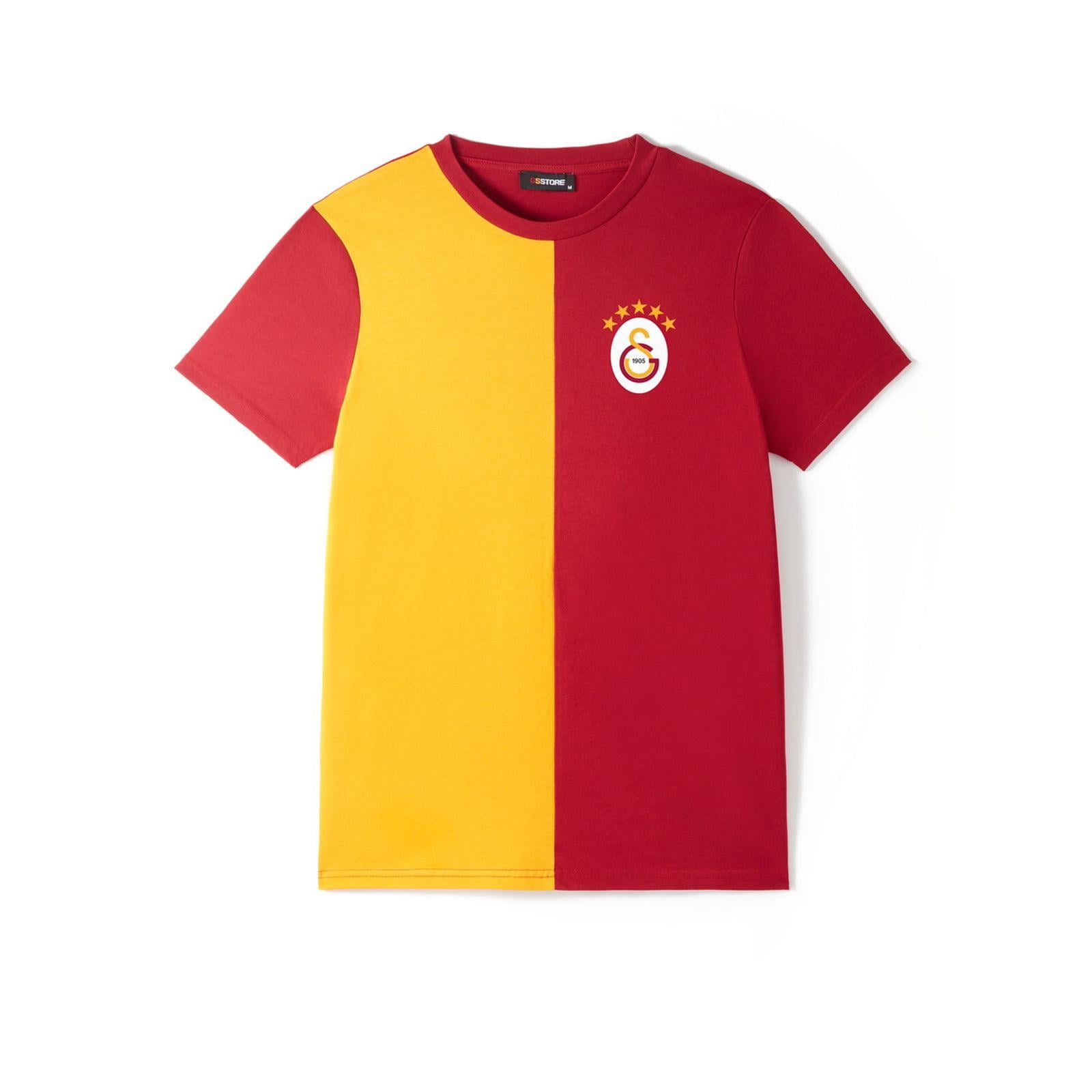 Galatasaray Parçalı 5 Yıldız T-Shirt - E251354