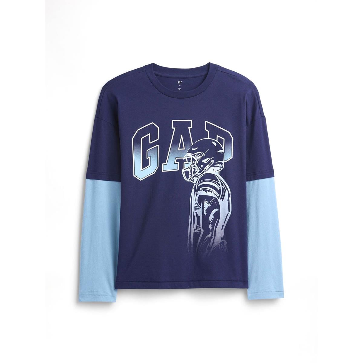 Gap Erkek Çocuk Relaxed Grafik Baskılı T-Shirt