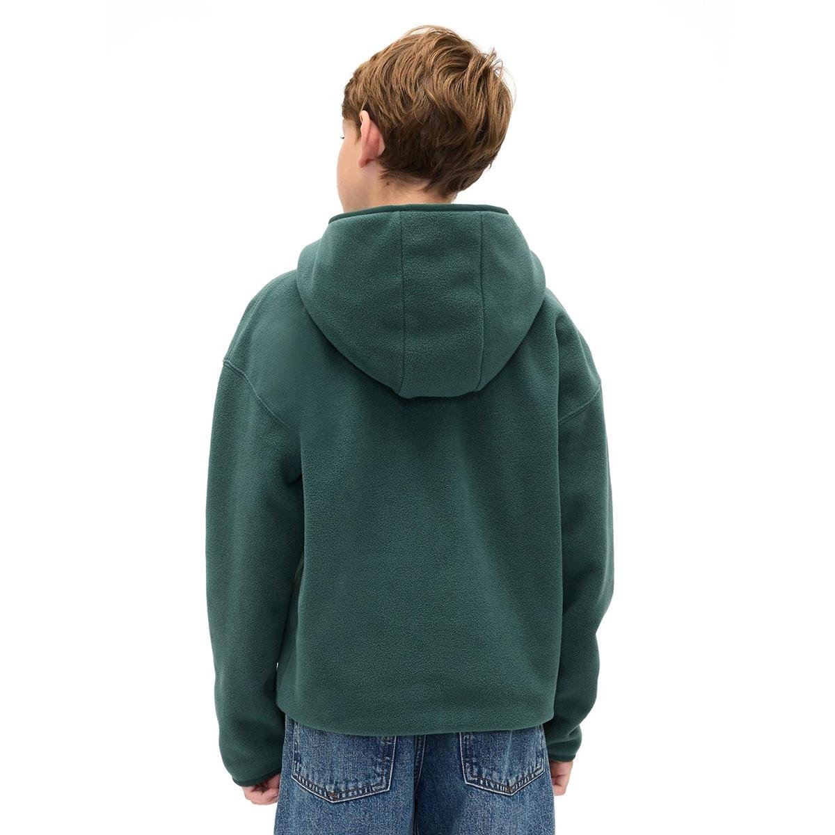 Gap Erkek Çocuk VintageSoft Gap Logo Fermuarlı Sweatshirt - 801449
