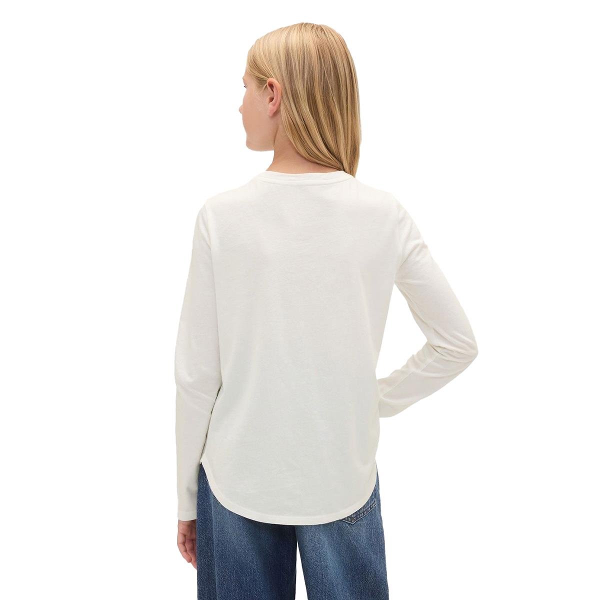 Gap Kız Çocuk Flippy-Sequin Grafik T-Shirt - 822044