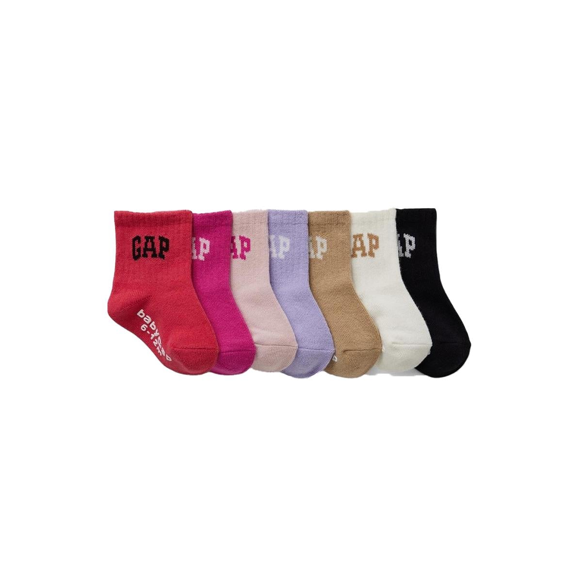 Gap Logo Crew 7'li Çorap Seti - 478595