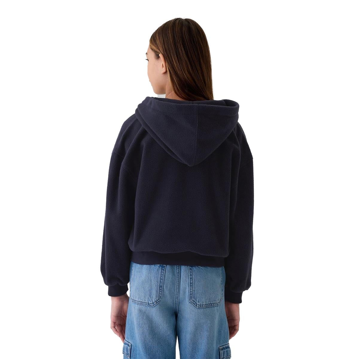Gap Logo Fermuarlı Polar Fleece Sweatshirt - 499080