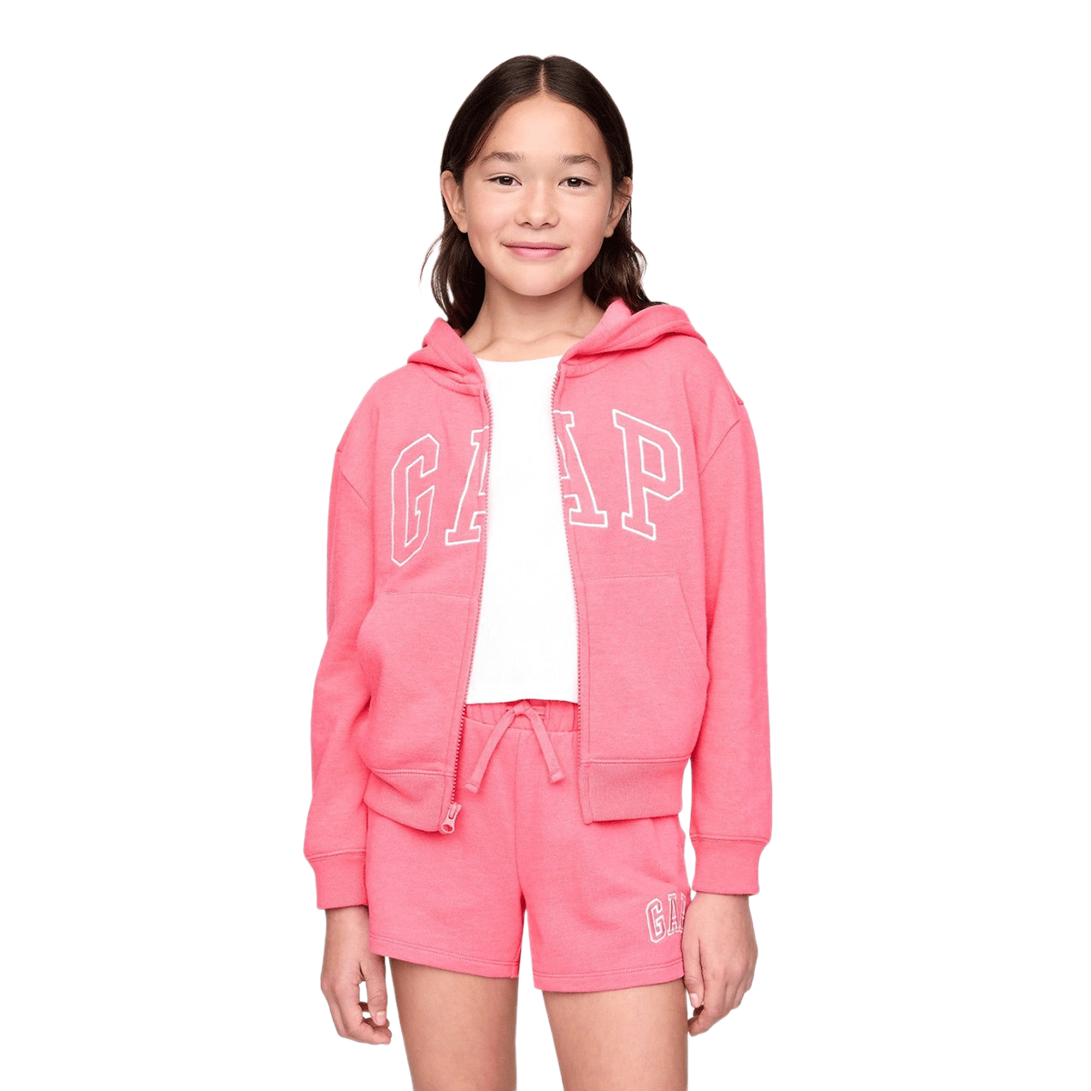 Gap Relaxed Gap Logo Fermuarlı Sweatshirt -  746744