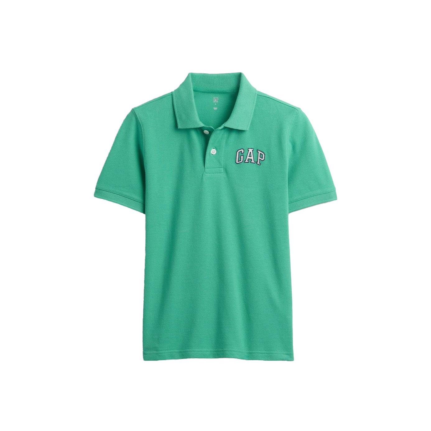 Gap V-Frch Ss Logo Polo T-shirt - 884299