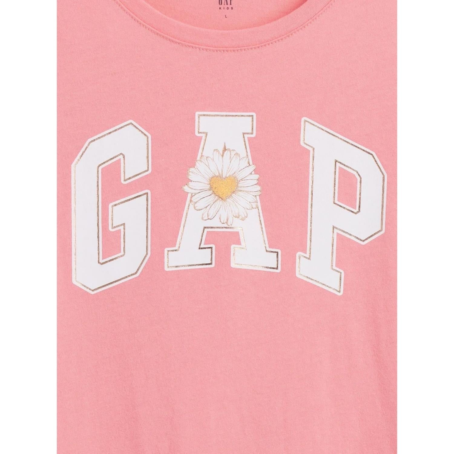 Gap V-Frch Ss Logo Tee T-shirt - 886662