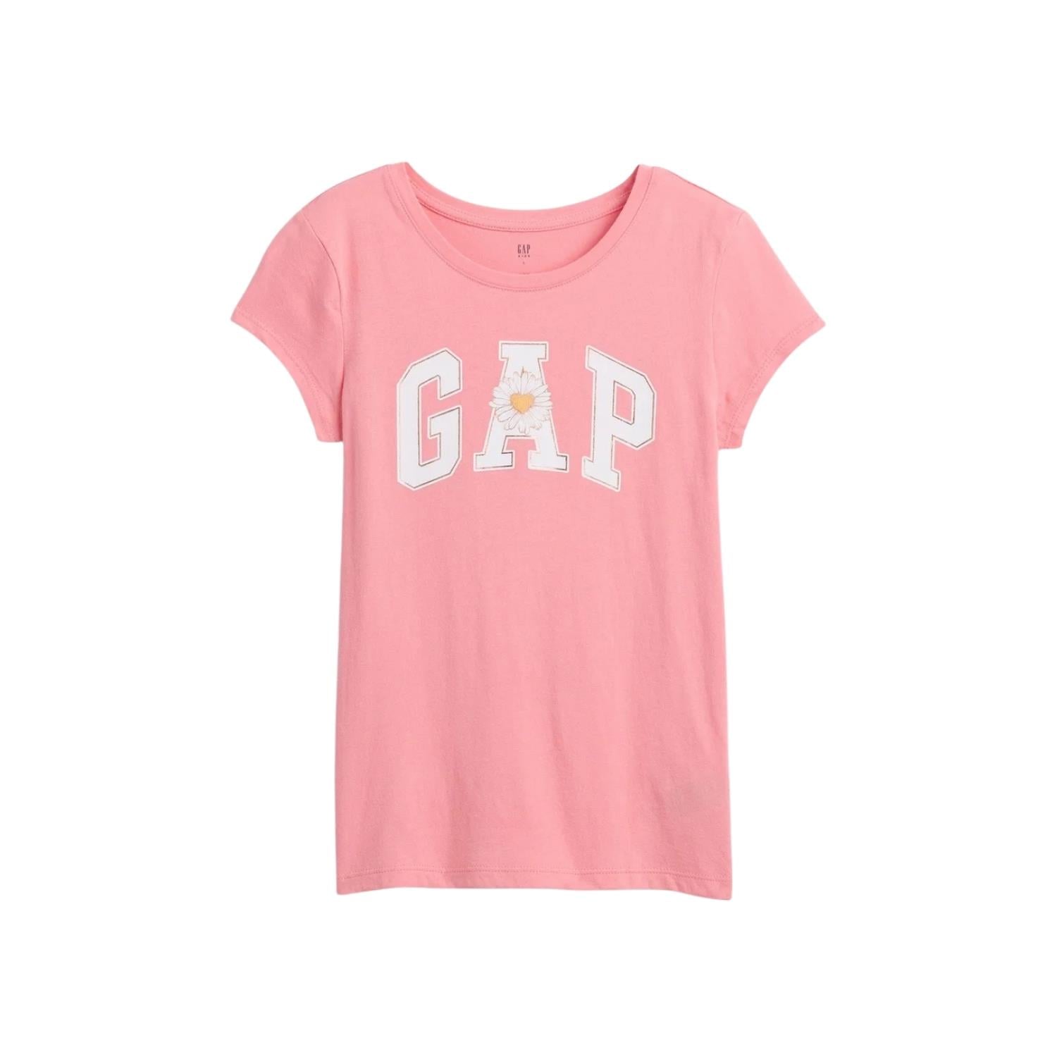 Gap V-Frch Ss Logo Tee T-shirt - 886662