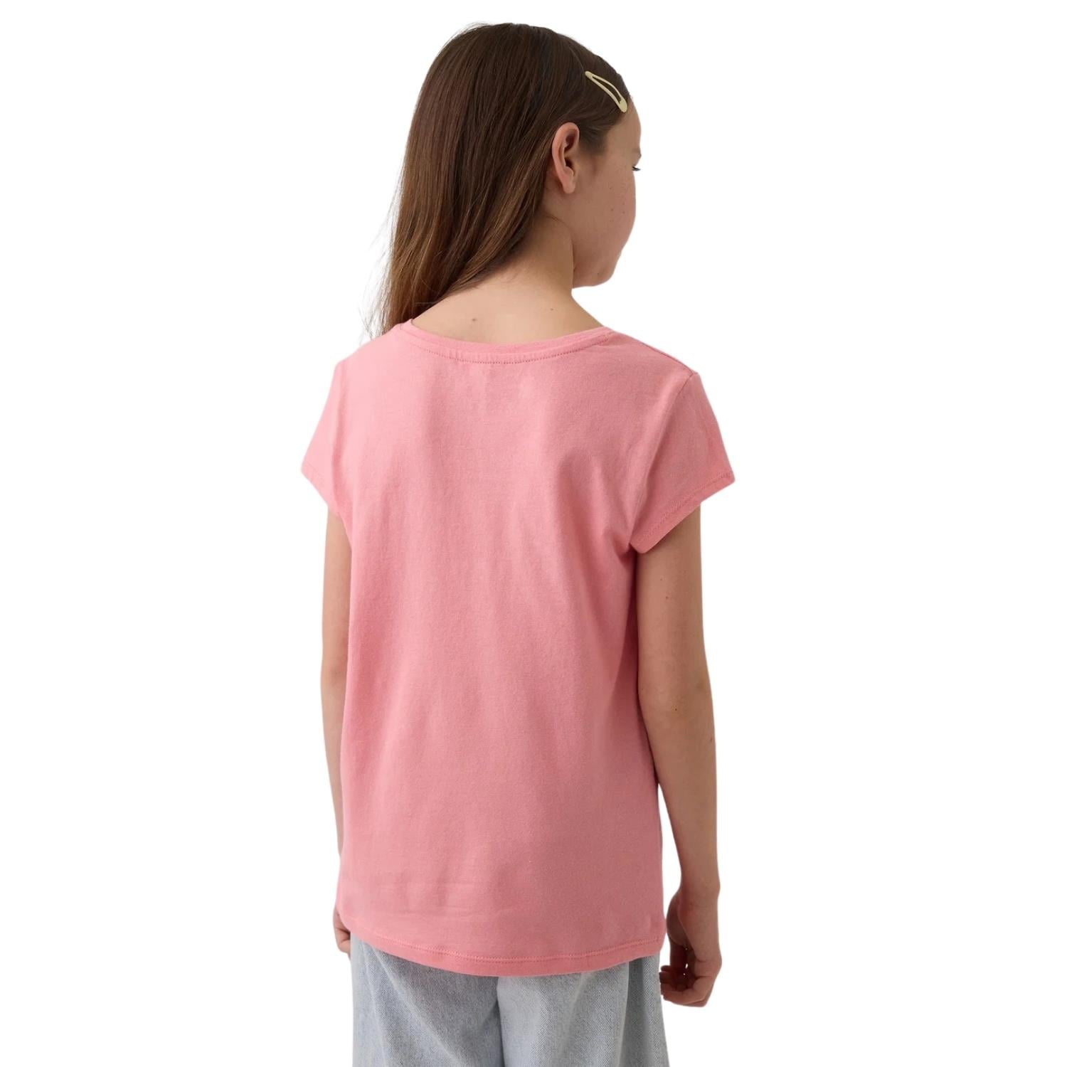 Gap V-Frch Ss Logo Tee T-shirt - 886662