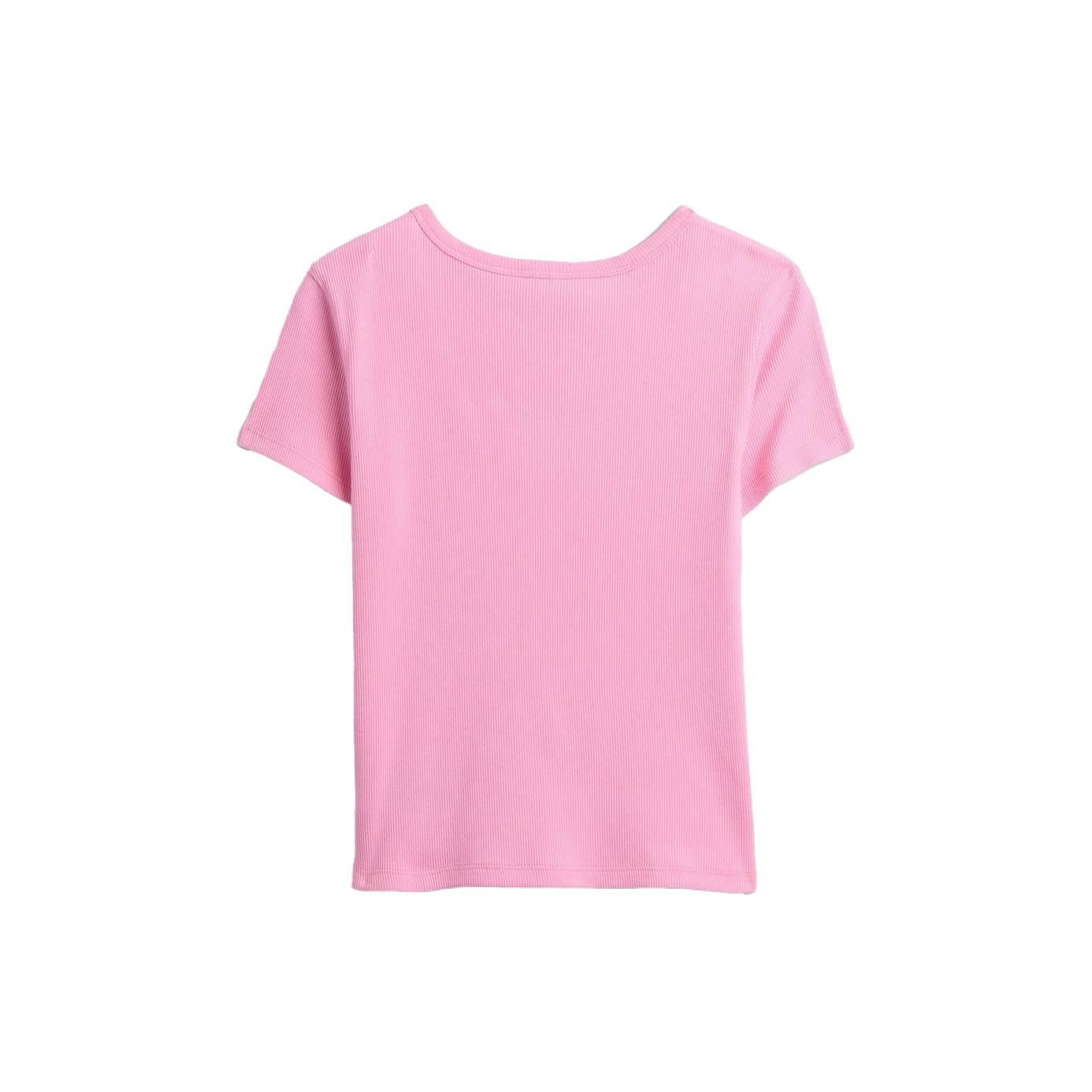 Gap V-Sp Ss Rib Tee T-shirt - 886663