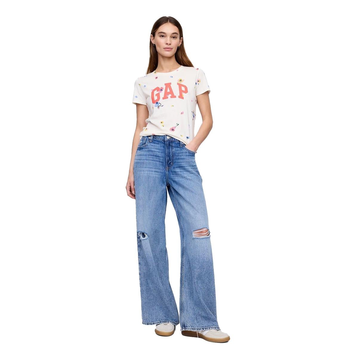 Gap V-ss Logo Classic Tee T-shirt - 729555