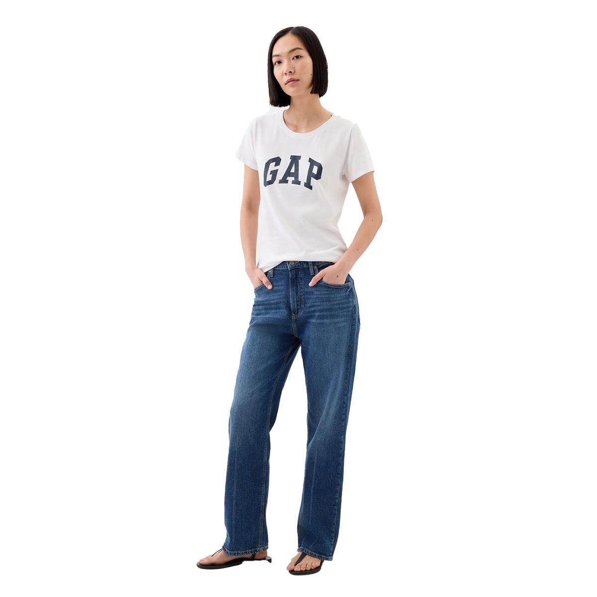 Gap V-ss Logo Classic Tee T-shirt - 729555