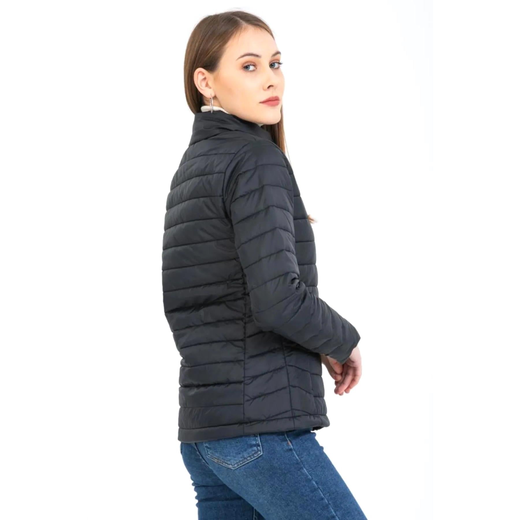 Kinetix Basıc Padded Coat Siyah Kadın Mont