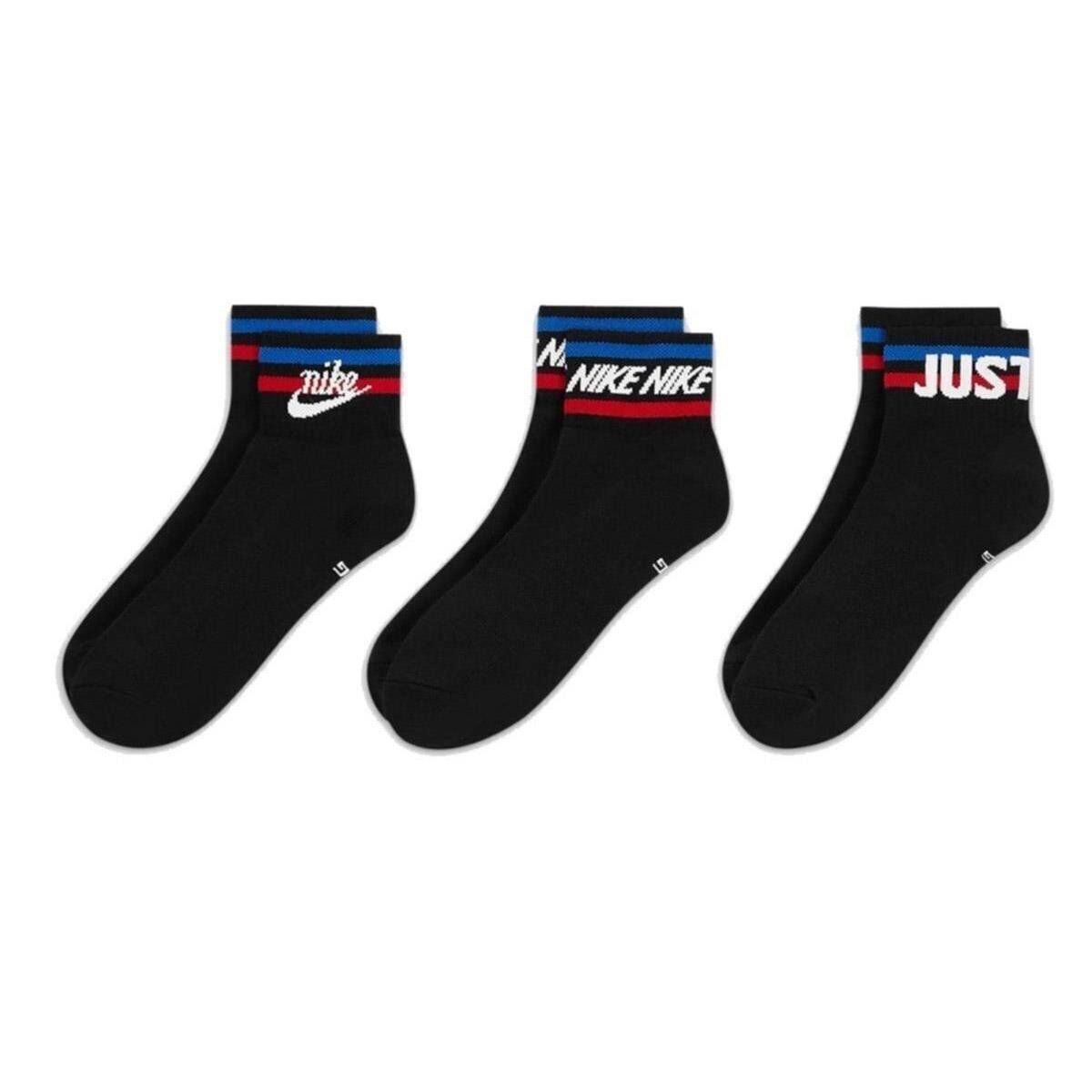 Nike Sportswear Everyday Essential Erkek Ankle 3'Lü Çorap