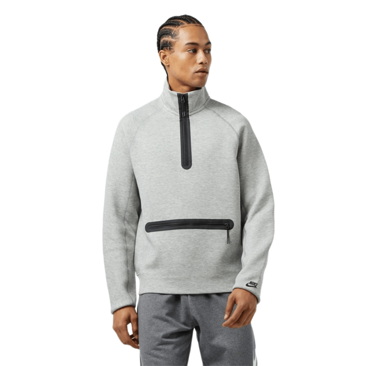 Nike Tech Fleece Half-Zip Top Erkek Sweatshirt