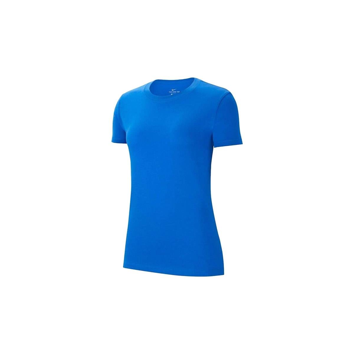 Nike W Nk Park20 Ss Tee Kadın Siyah Futbol Tişört