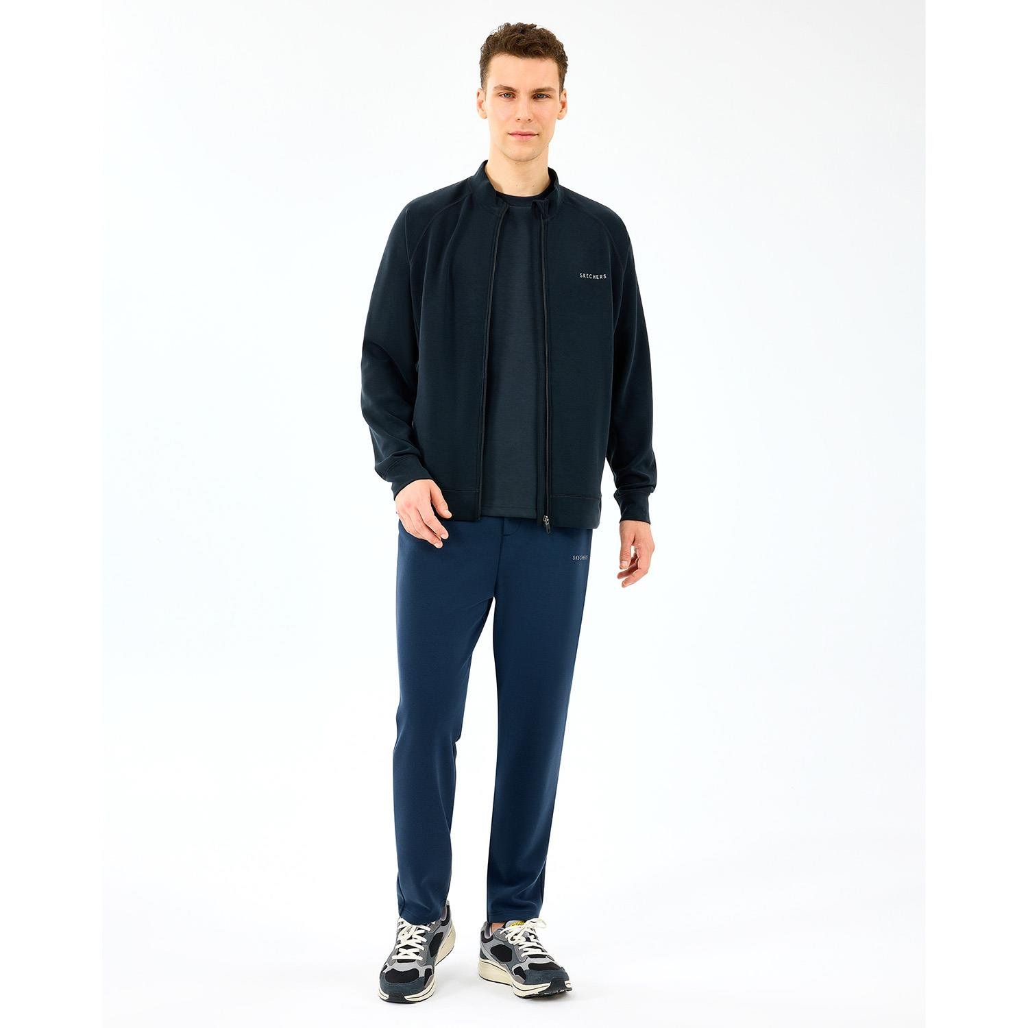 Skechers M Full Zip Regular Turttle Neck Erkek Ceket - S2510028