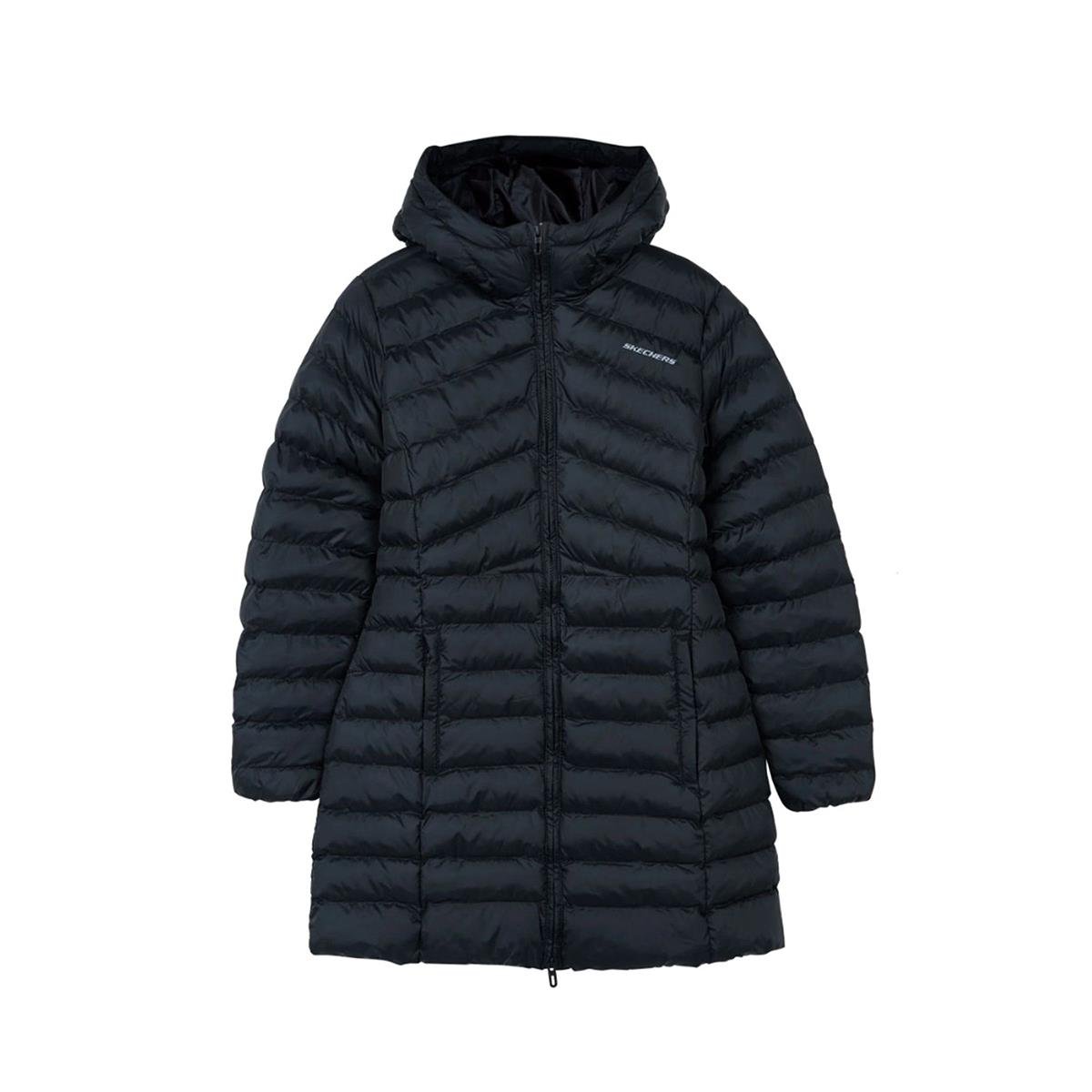 Skechers W Essential Maxi Length Hooded Kadın Mont