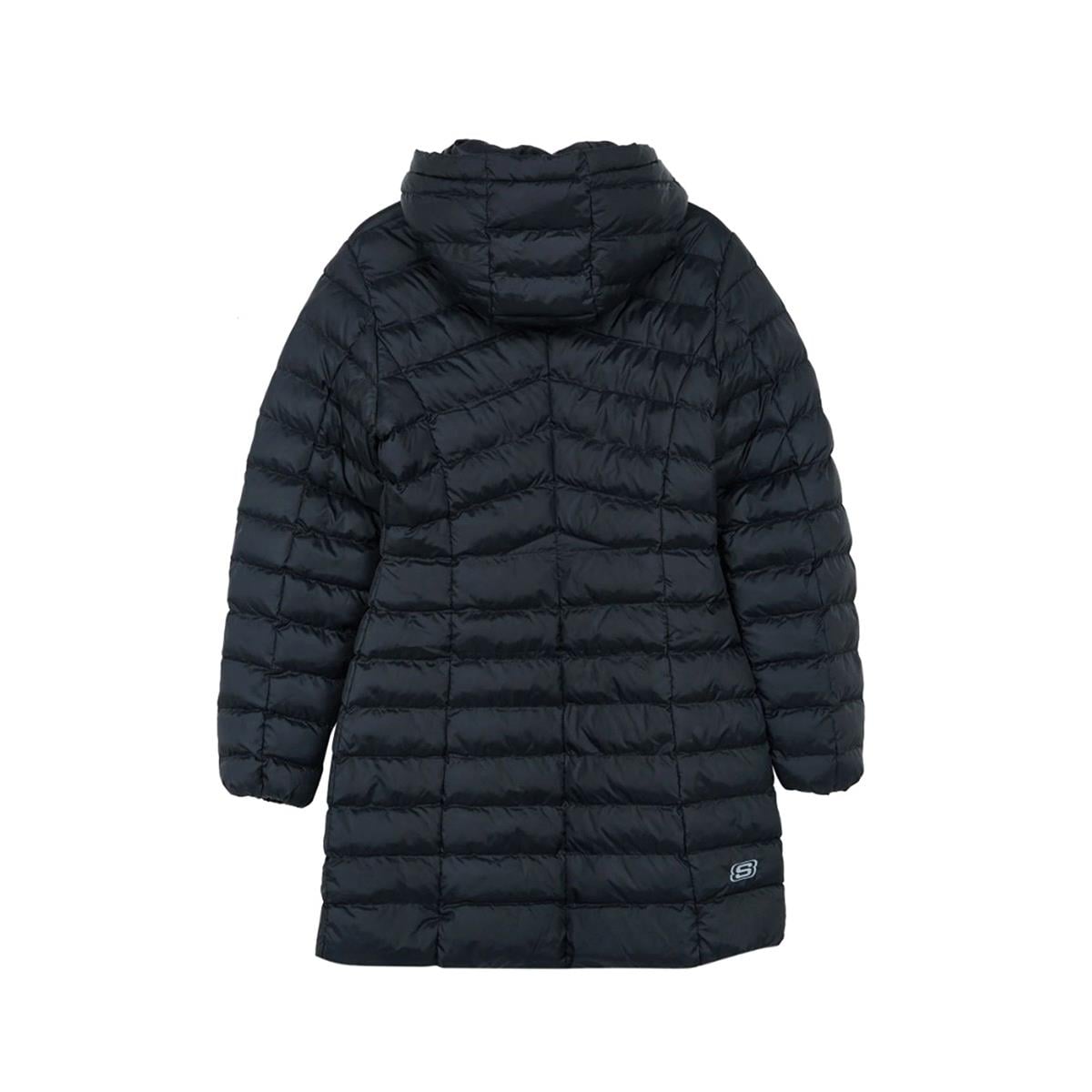 Skechers W Essential Maxi Length Hooded Kadın Mont