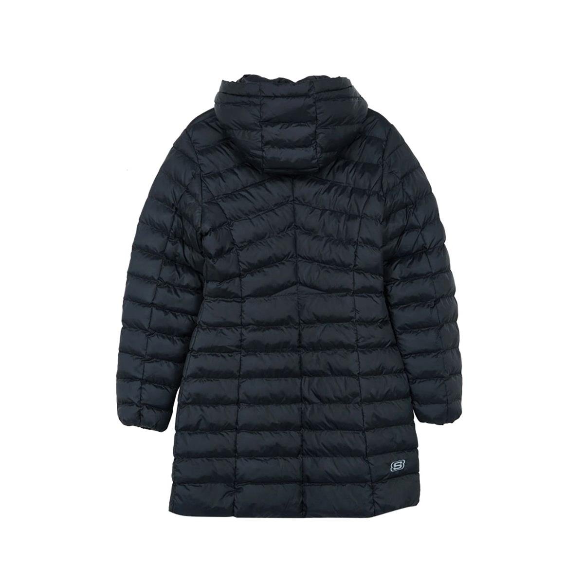 Skechers W Essential Maxi Length Hooded Kadın Mont