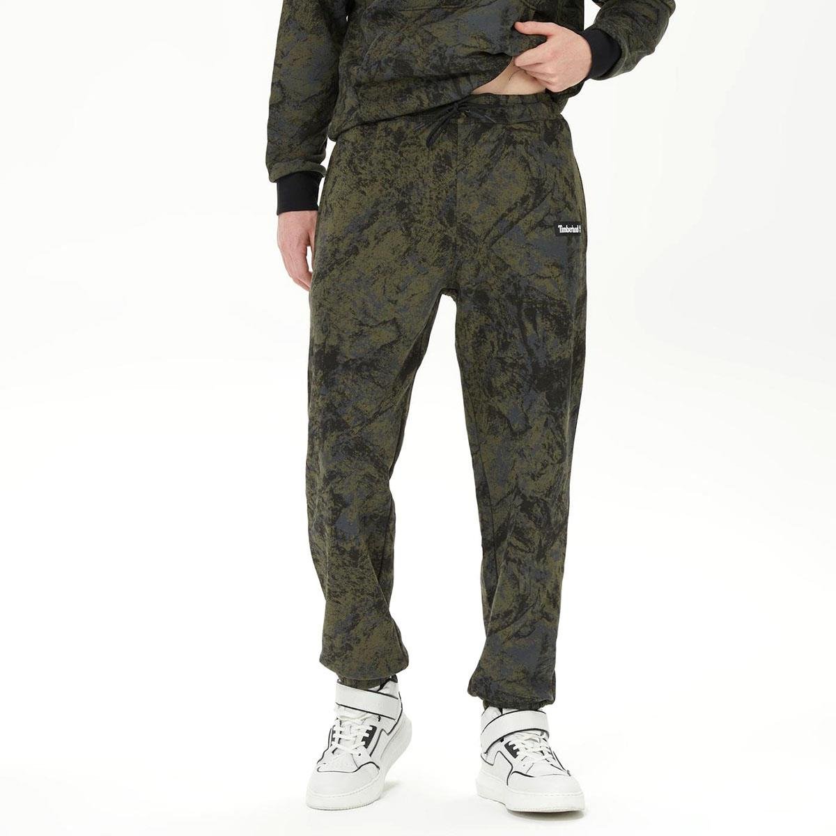 Timberland All Over Printed Mountains Camo Erkek Eşofman Altı
