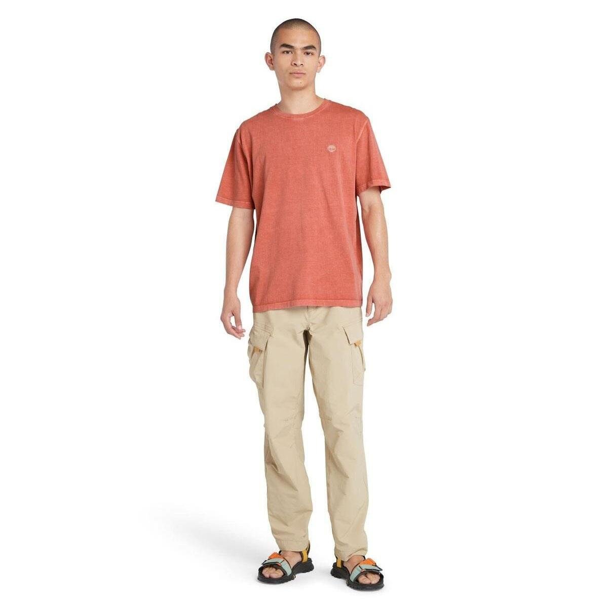 Timberland Dunstan River Garment Dye Short Sleeve Erkek T-shirt