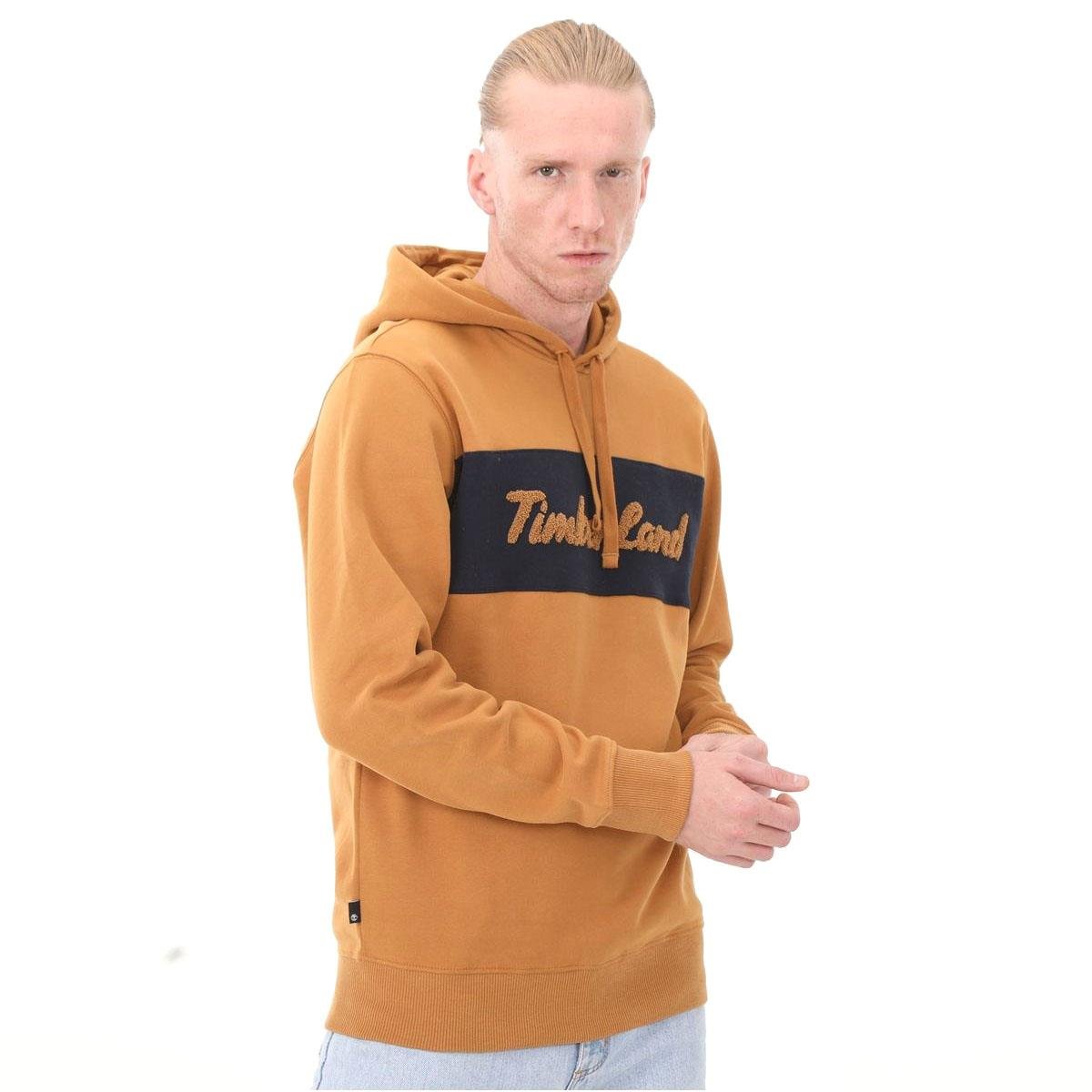 Timberland LS Cursive Hoodie Erkek Sweatshirt