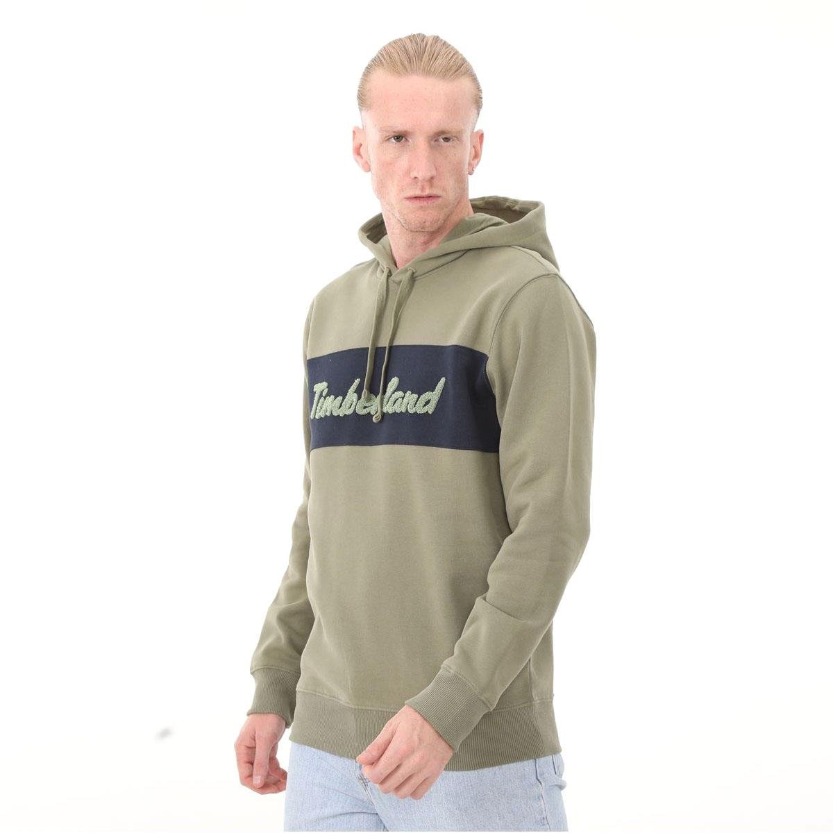 Timberland LS Cursive Hoodie Erkek Sweatshirt
