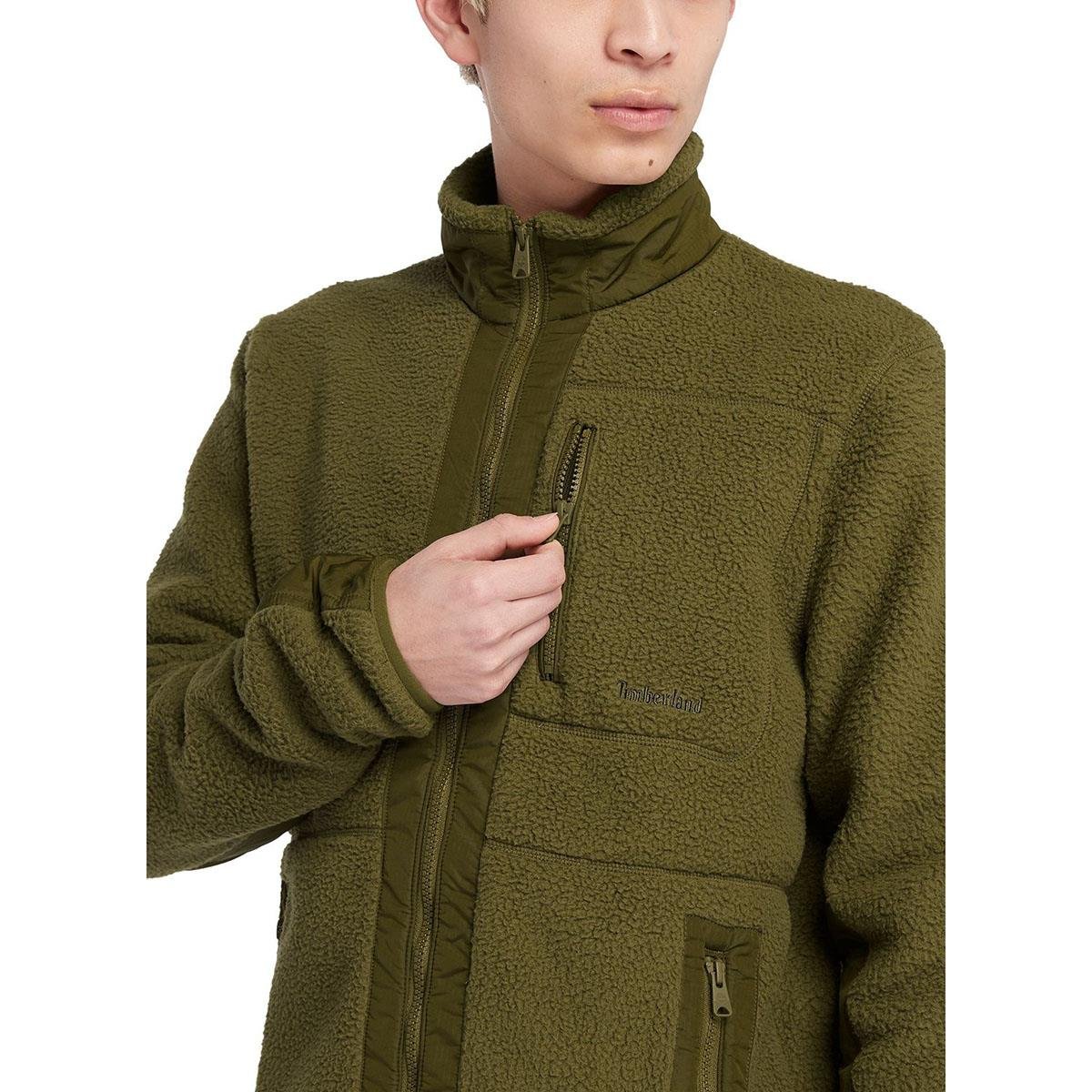 Timberland Mix Media Sherpa FZ Fleece Erkek Ceket