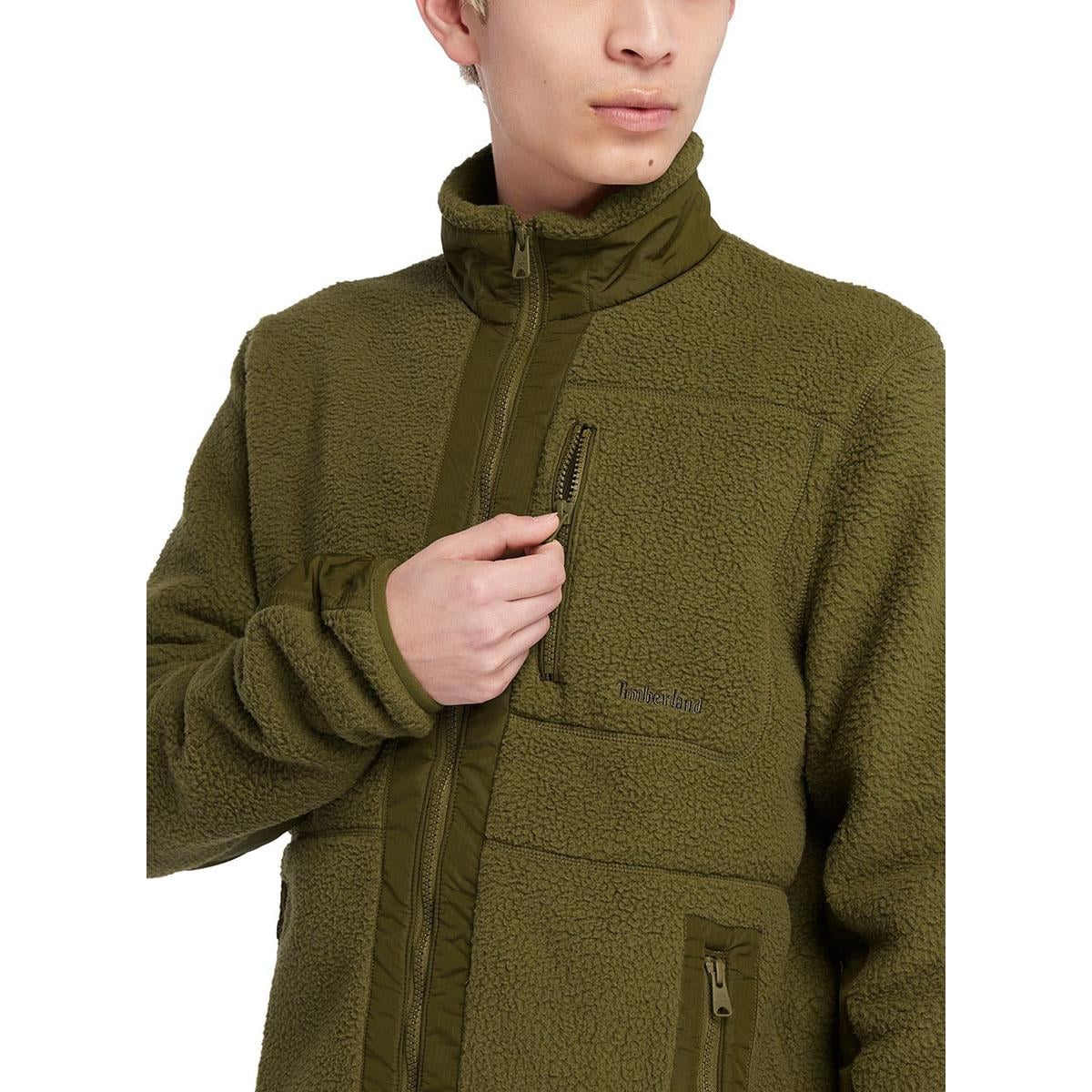 Timberland Mix Media Sherpa FZ Fleece Erkek Ceket