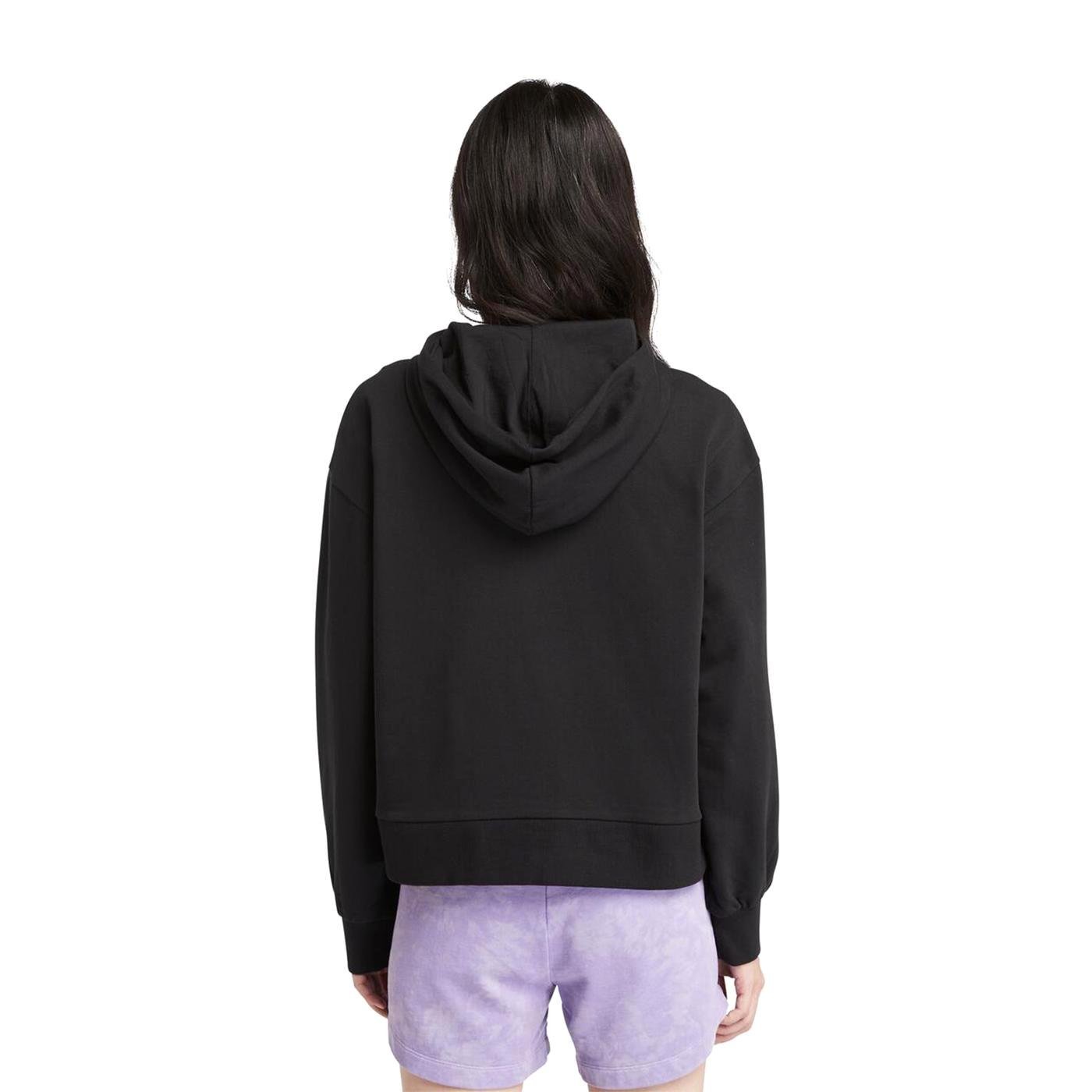 Timberland Stack Logo Loop Back Hoodie Sweatshirt - TB0A5SX20011