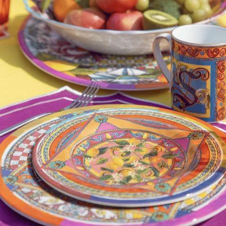 Baci Milano Ortigia Tatlı Tabağı 21,5 cm