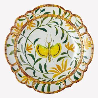 Beyaz Melamin Kase 38 Cm Bambu