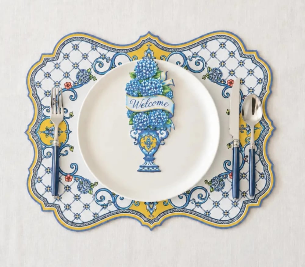 Blue Amore 6'lı Amerikan Servis Seti
