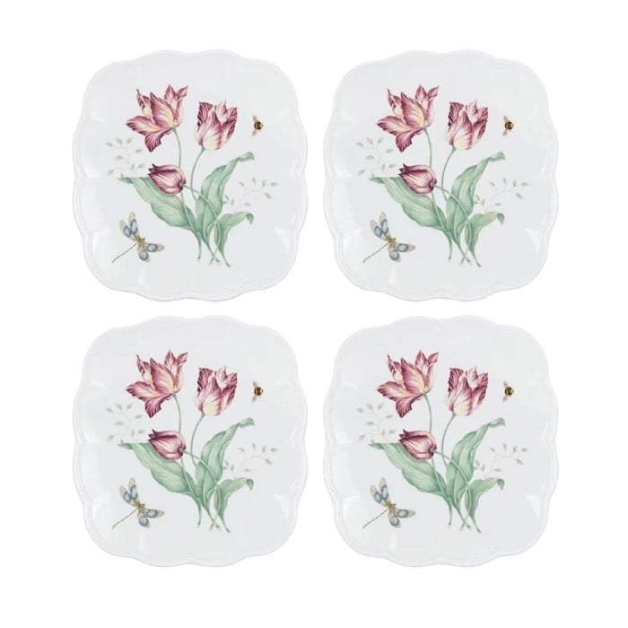 Butterfly Kare Tabak 4'lü Set 24 cm SKU: 194372023313