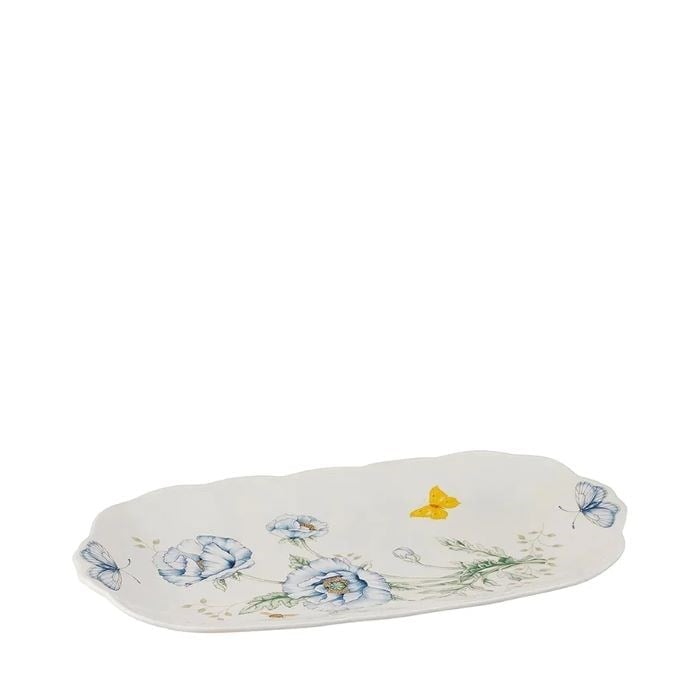 Butterfly Porselen Oval Servis Tabağı 38 cm
