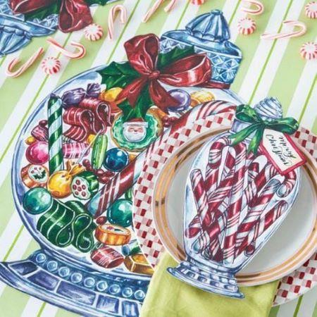 Die-cut Candy Jar Placemat - 12 Sheets