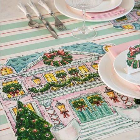 Die-cut Holiday Home Placemat - 12 Sheets