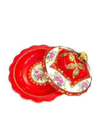 GÜLBAHAR SAHAN KIRMIZI (BÜYÜK)