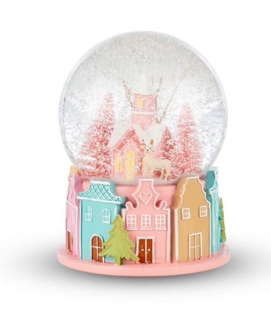 Kar Küresi Müzikli Köy